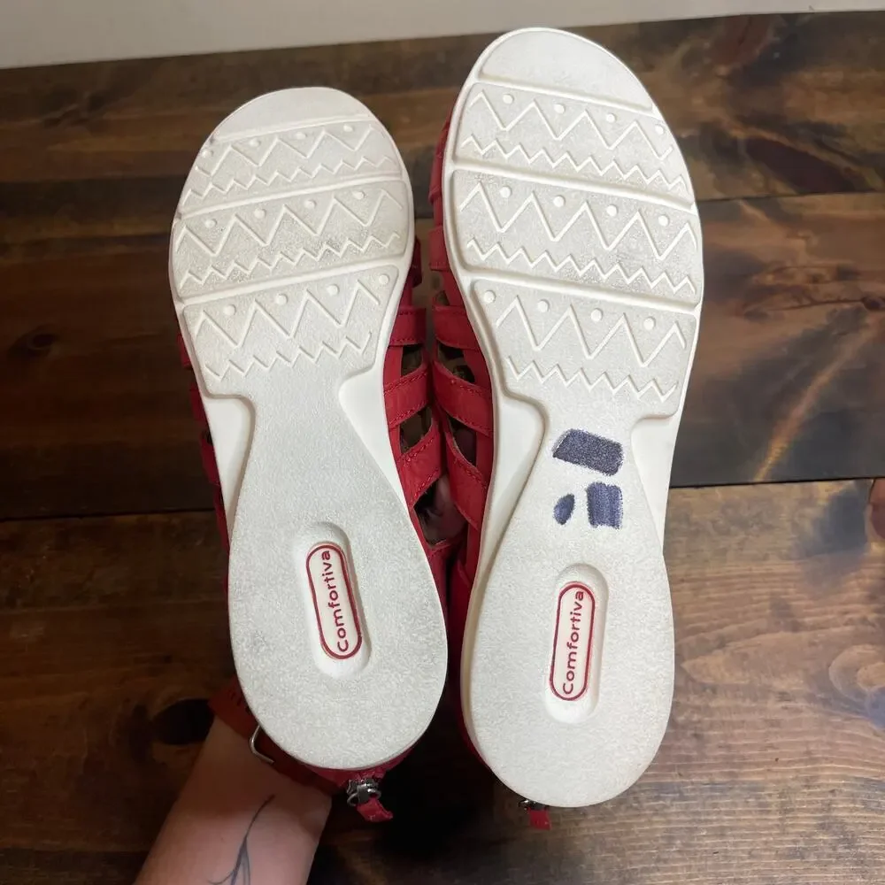 Comfortiva parker red